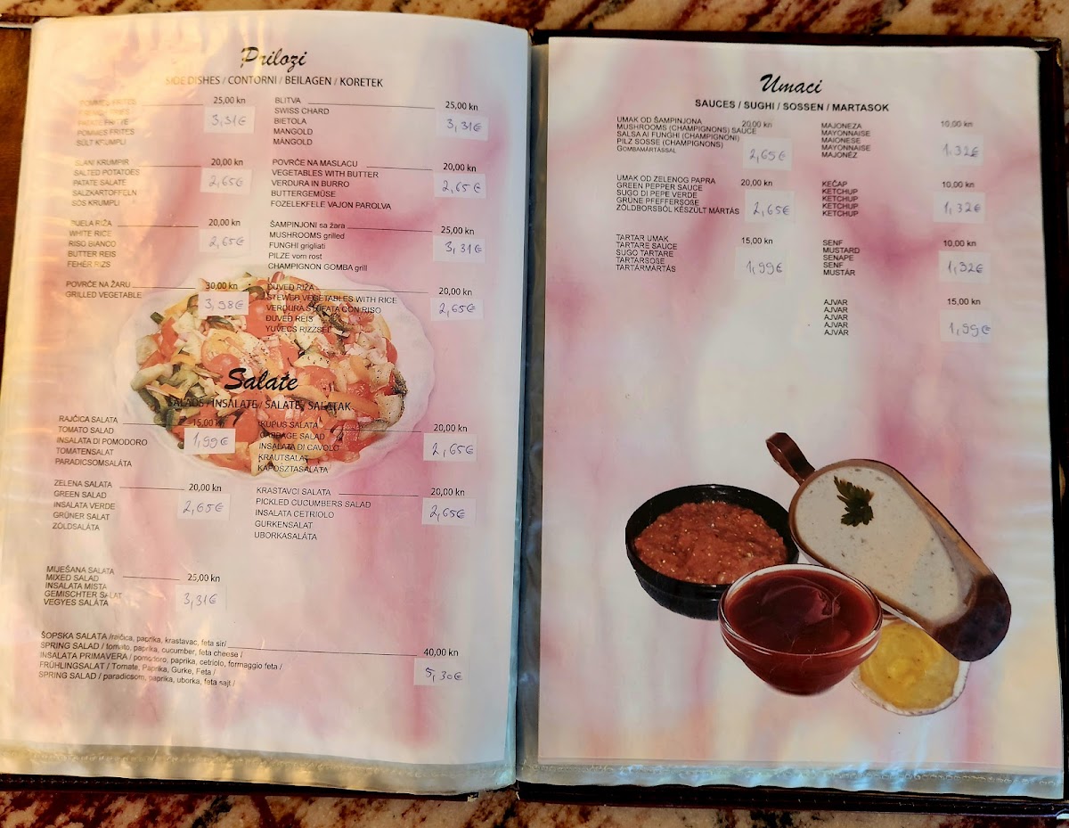 Villa Monica Resturant Menu - Image 4