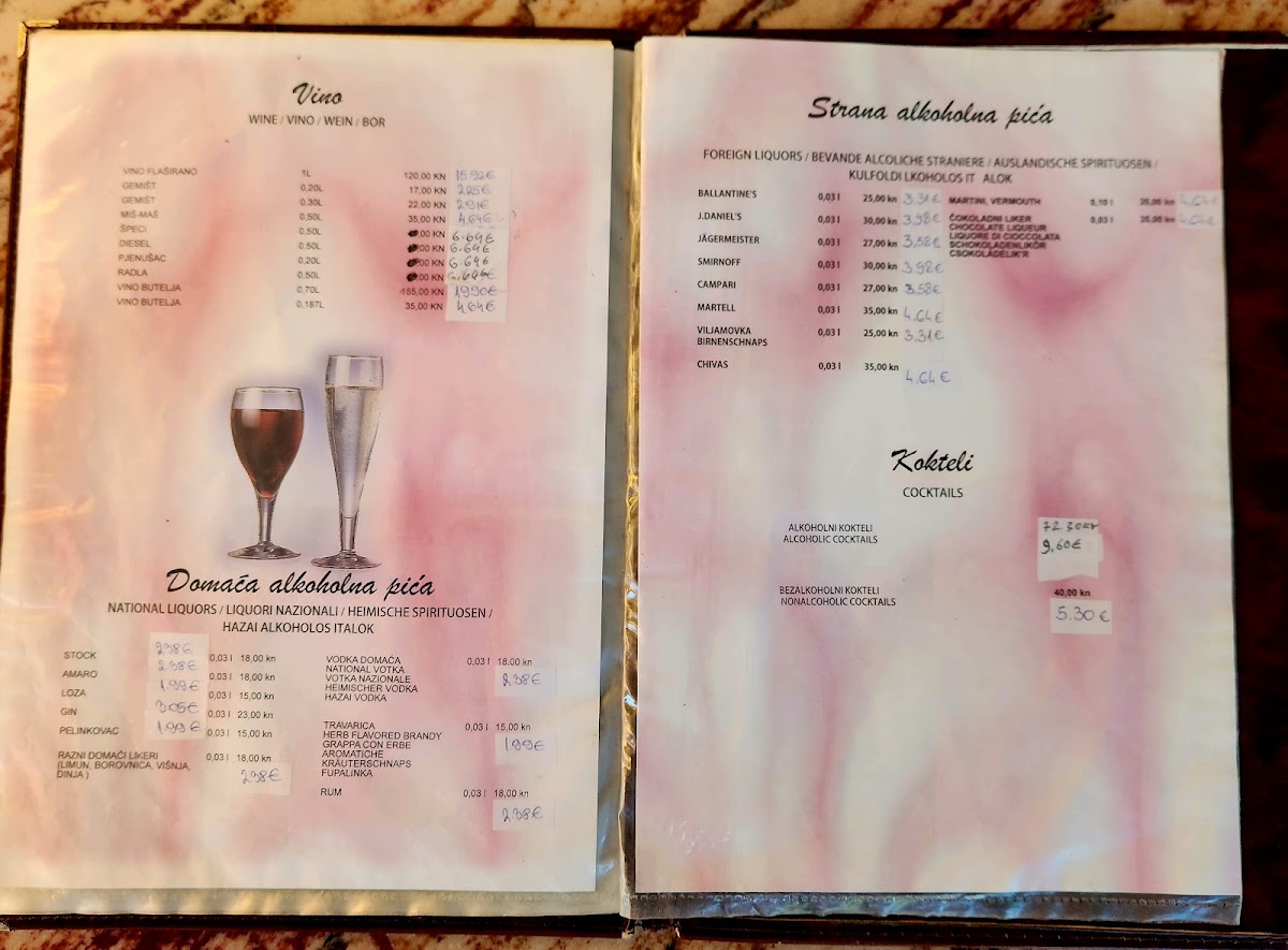 Villa Monica Resturant Menu - Image 5